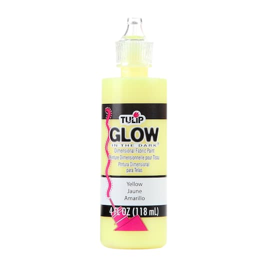 Tulip® Glow-in-the-Dark® Yellow Dimensional Fabric Paint